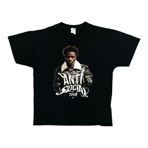 Roddy Ricch Anti Social Tour T-Shirt – Size XL (Fits Like Large)